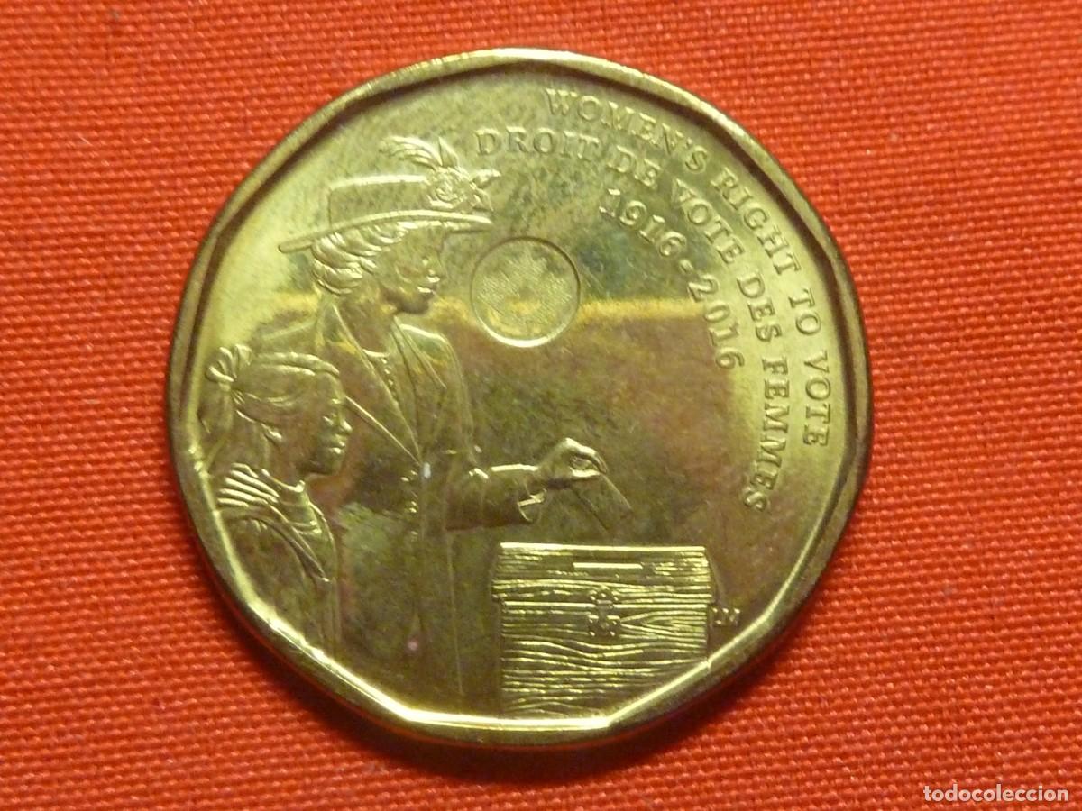 Monedas antiguas de Am&eacute;rica: CANADA DOLLAR DORADA 2016 S/C - Foto 2
