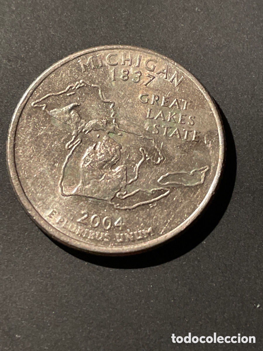 Monedas antiguas de Am&eacute;rica: 1/4 d&oacute;lar EEUU a&ntilde;o 2004 - Foto 1