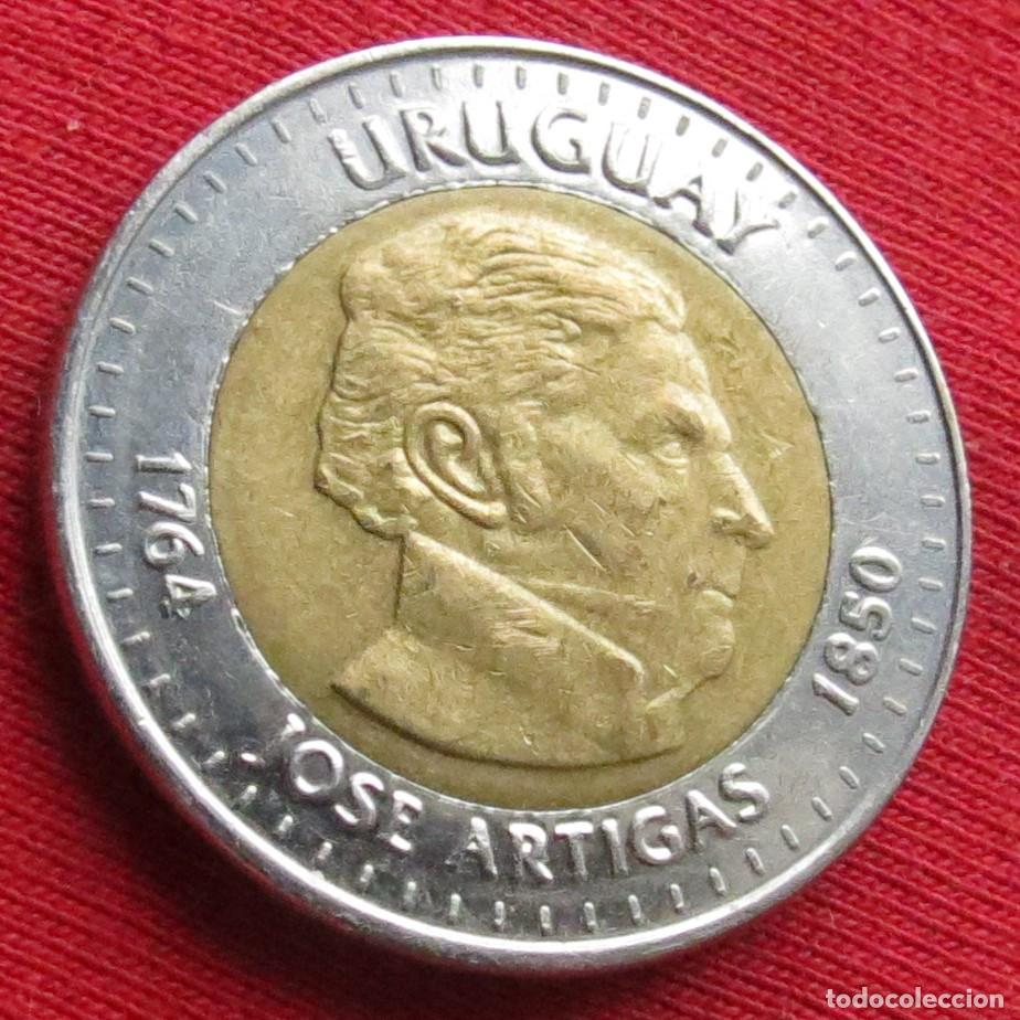 Monedas antiguas de Am&eacute;rica: Uruguay 10 pesos 2000 - Foto 2