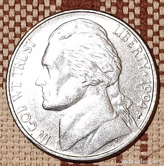 Monedas antiguas de Am&eacute;rica: Moneda de 5 centavos de 1994 - U.S.A. - Foto 2