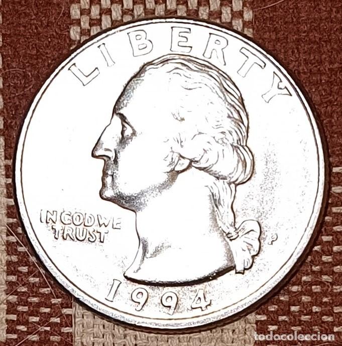 Monedas antiguas de Am&eacute;rica: Moneda de one quarter de 1994 - U.S.A. - Foto 1