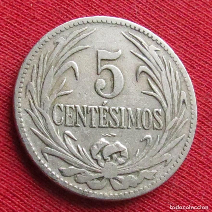 Monedas antiguas de Am&eacute;rica: Uruguay 5 centesimos 1924 - Foto 1