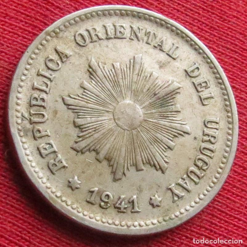 Monedas antiguas de Am&eacute;rica: Uruguay 5 centesimos 1941 - Foto 2