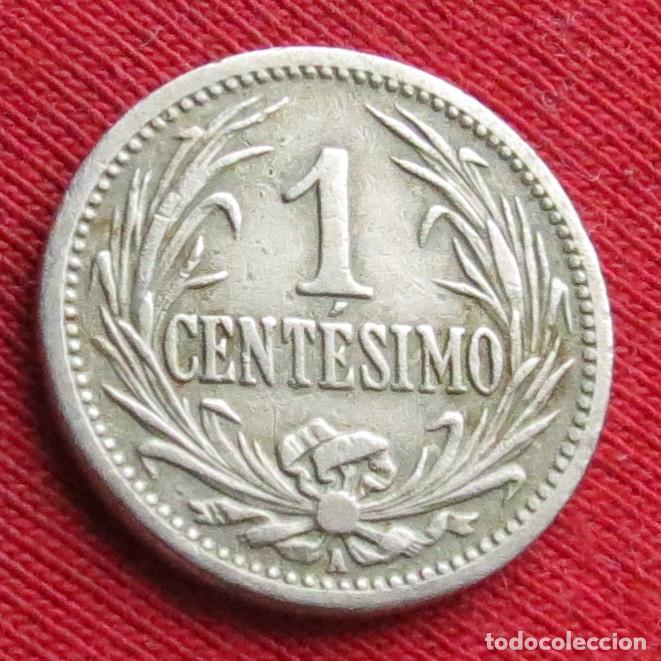 Monedas antiguas de Am&eacute;rica: Uruguay 1 centesimo 1909 - Foto 1