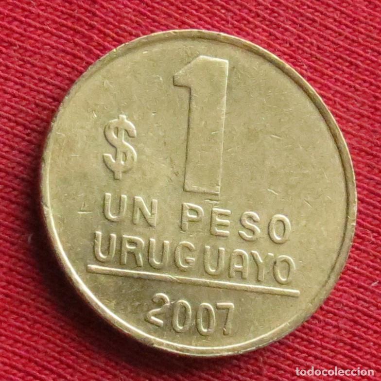 Monedas antiguas de Am&eacute;rica: Uruguay 1 peso 2007 , - Foto 1