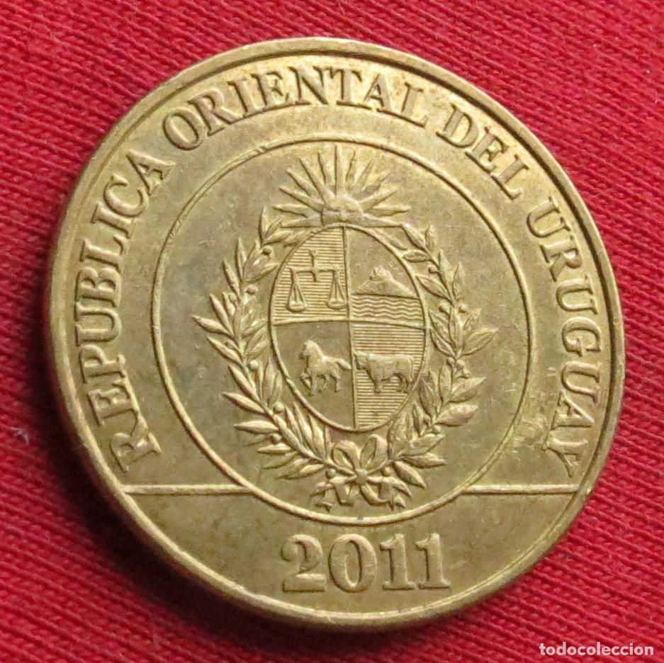 Monedas antiguas de Am&eacute;rica: Uruguay 5 pesos 2011 - Foto 2