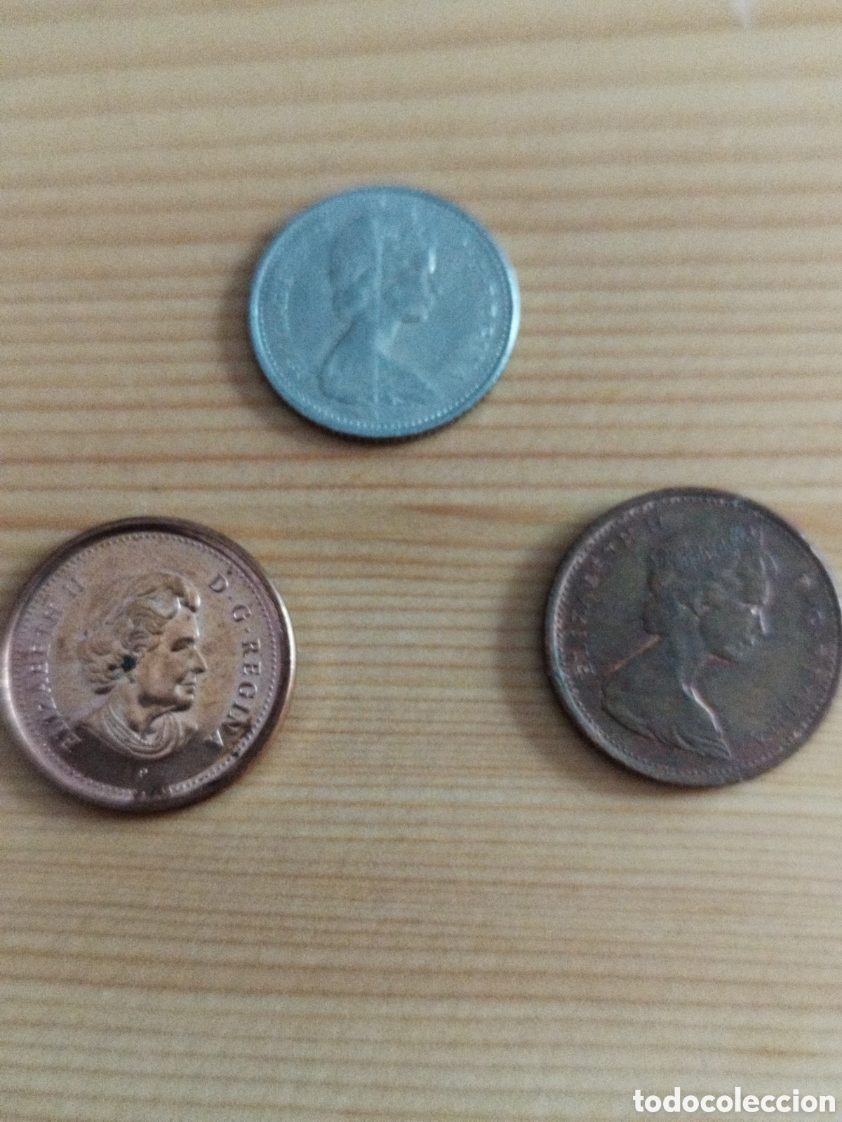 Monedas antiguas de Am&eacute;rica: Lote de 3 monedas de Canad&aacute; - Foto 5
