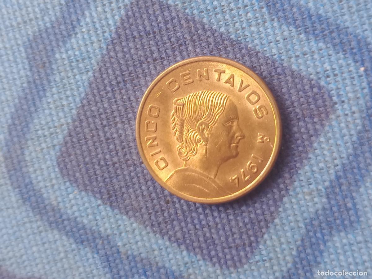 Monedas antiguas de Am&eacute;rica: 5 CENTAVOS DE 1974. SC DE MEXICO - Foto 1