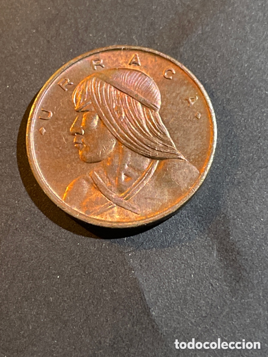 Monedas antiguas de Am&eacute;rica: Panam&aacute; 1 cent&eacute;simo 1968 - Foto 1