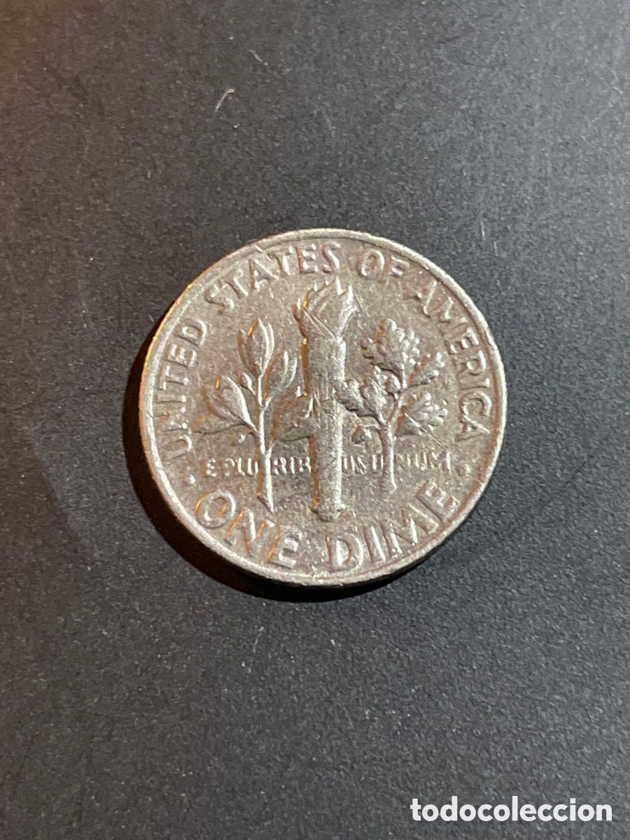 Monedas antiguas de Am&eacute;rica: EEUU ONE dime a&ntilde;o 1978 - Foto 2