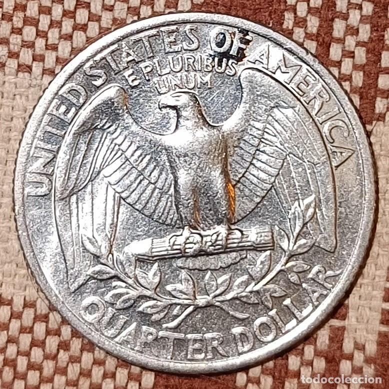 Monedas antiguas de Am&eacute;rica: Moneda de one quarter de 1977 - U.S.A. - Foto 1