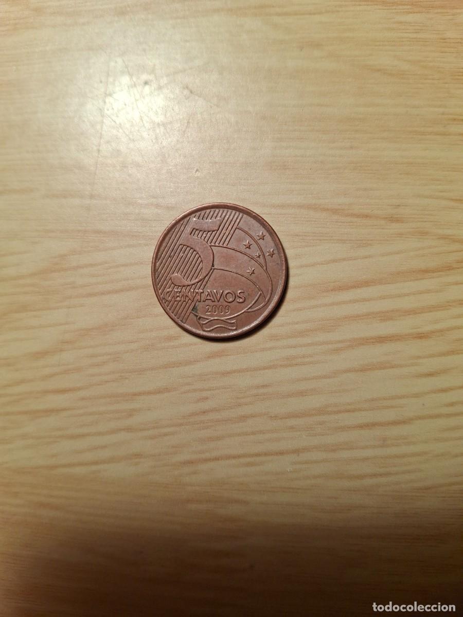Monedas antiguas de Am&eacute;rica: 5 centavos Brasil 2009 - Foto 1