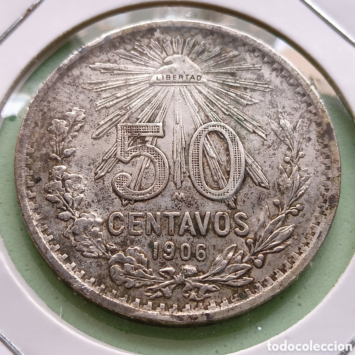 Monedas antiguas de Am&eacute;rica: 50 Centavos. Mexico. 1906 - Foto 1