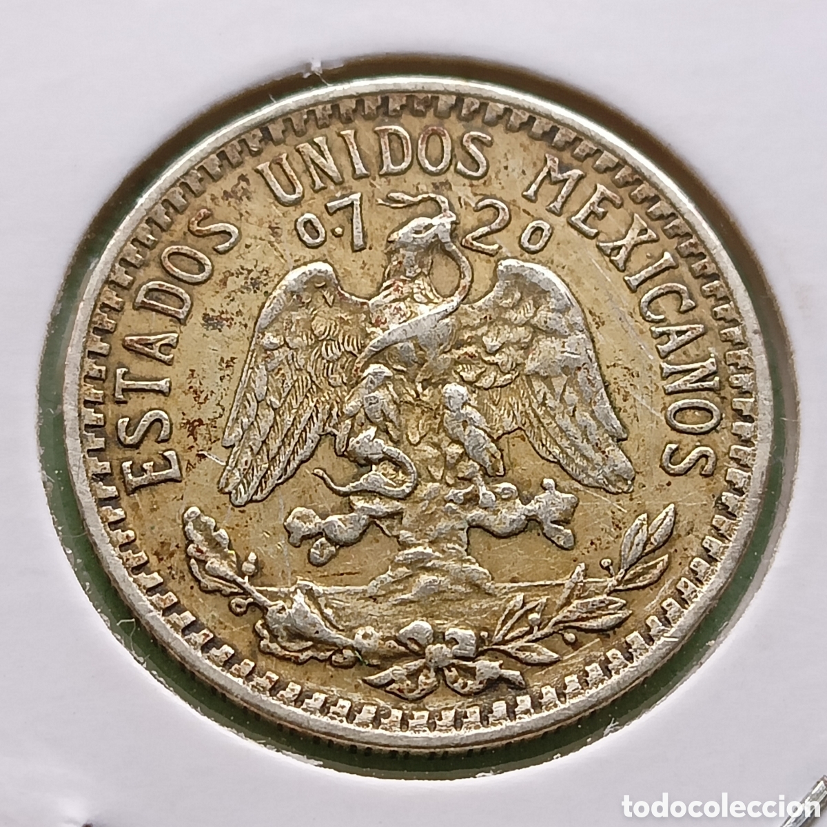Monedas antiguas de Am&eacute;rica: 20 Centavos M&eacute;xico. 1939 - Foto 2
