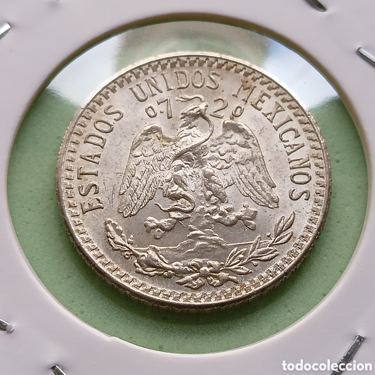 Monedas antiguas de Am&eacute;rica: 20 Centavos M&eacute;xico. 1930. EBC - Foto 2