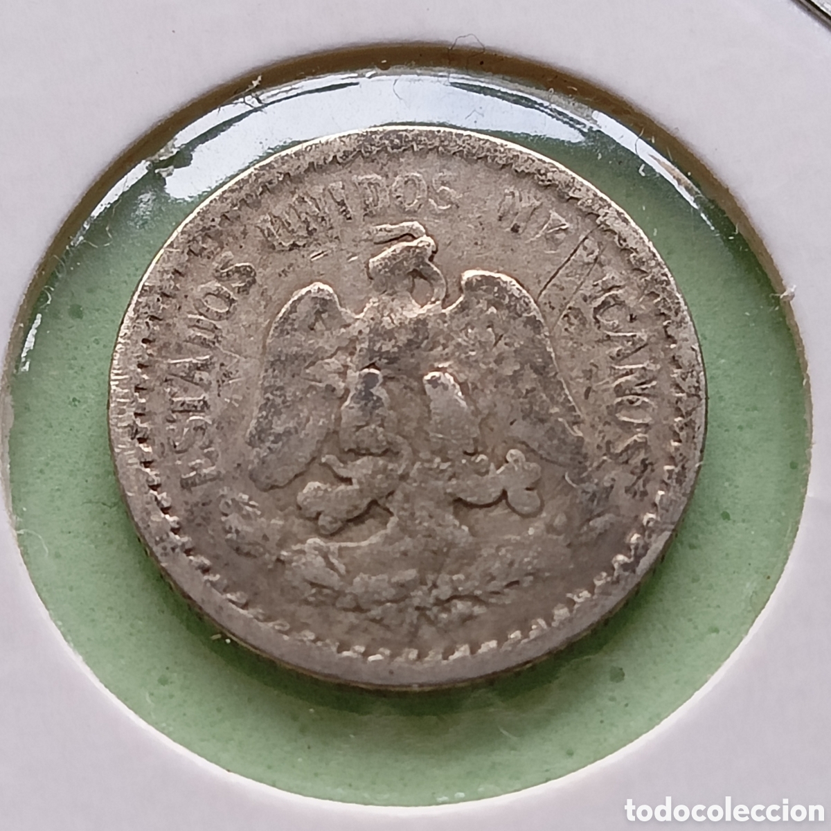Monedas antiguas de Am&eacute;rica: 10 Centavos M&eacute;xico. 1919. - Foto 2