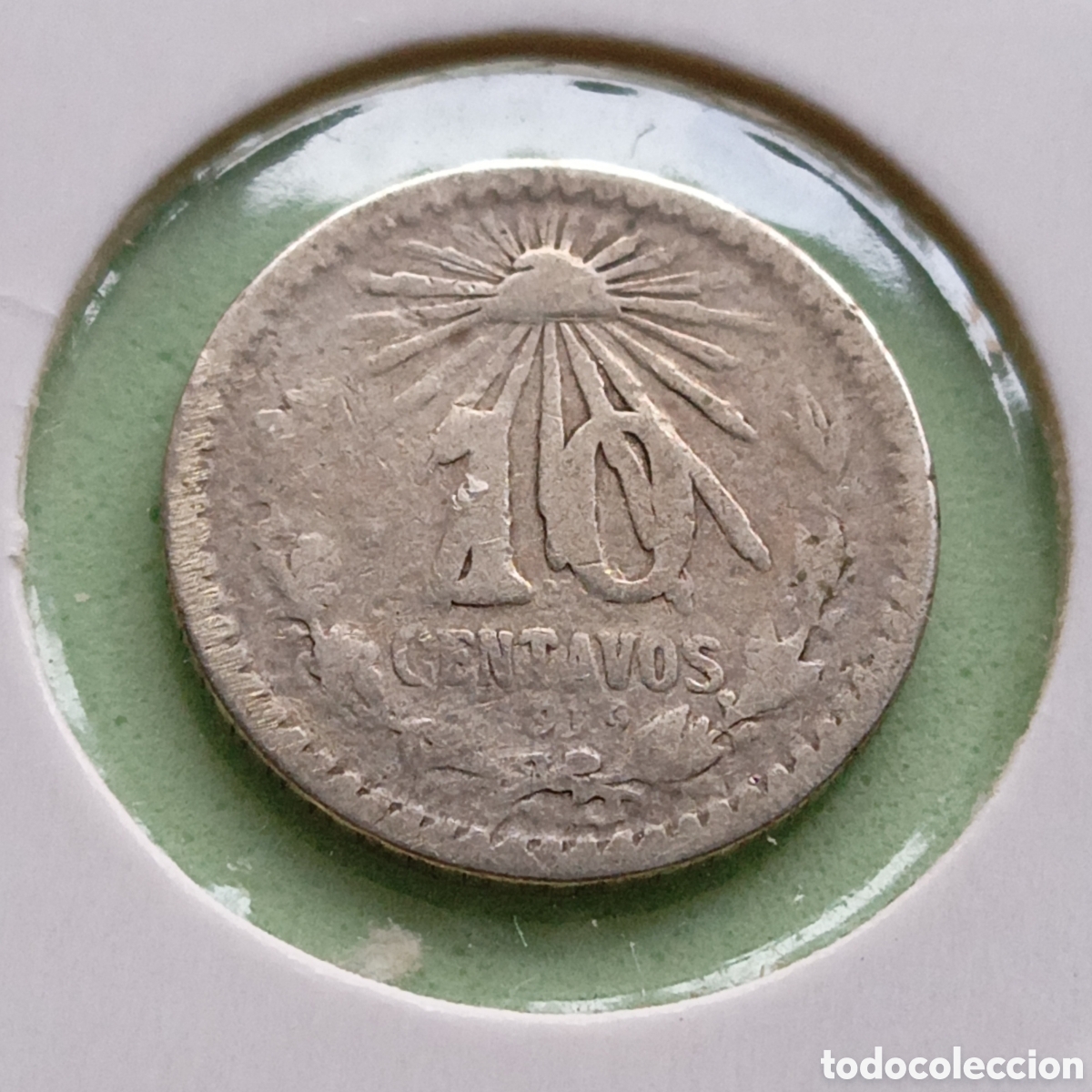 Monedas antiguas de Am&eacute;rica: 10 Centavos M&eacute;xico. 1919. - Foto 1