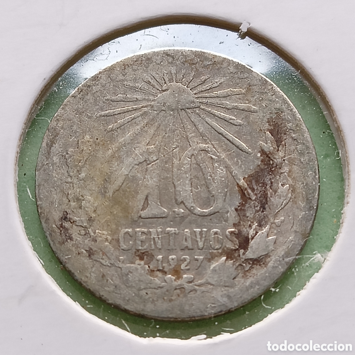 Monedas antiguas de Am&eacute;rica: 10 Centavos M&eacute;xico. 1927. - Foto 1