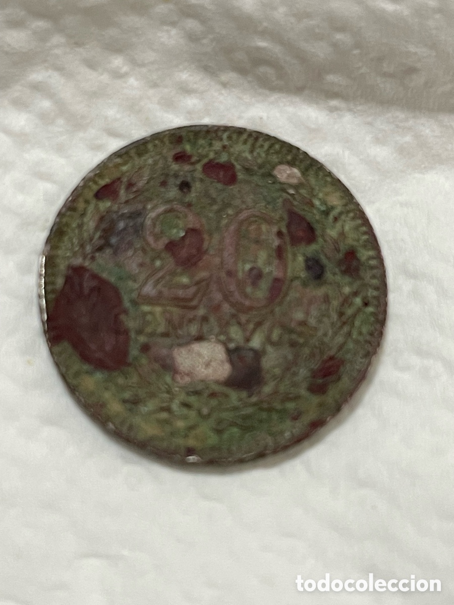 Monedas antiguas de Am&eacute;rica: Moneda 0,20 $ de 1926 - Foto 3
