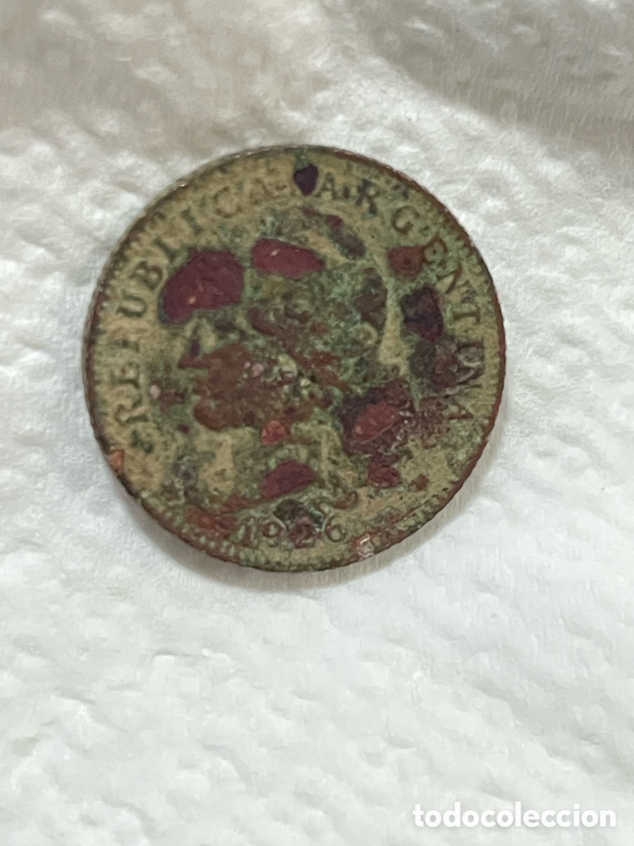 Monedas antiguas de Am&eacute;rica: Moneda 0,20 $ de 1926 - Foto 1