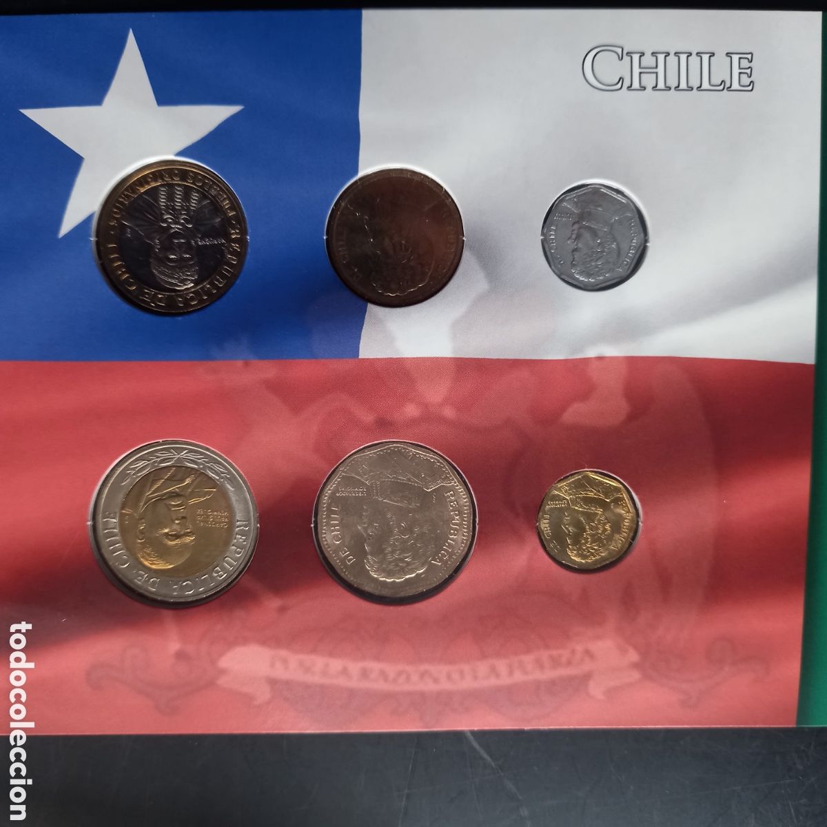 Monedas antiguas de Am&eacute;rica: Monedas en cartera Chile 2006 - Foto 1
