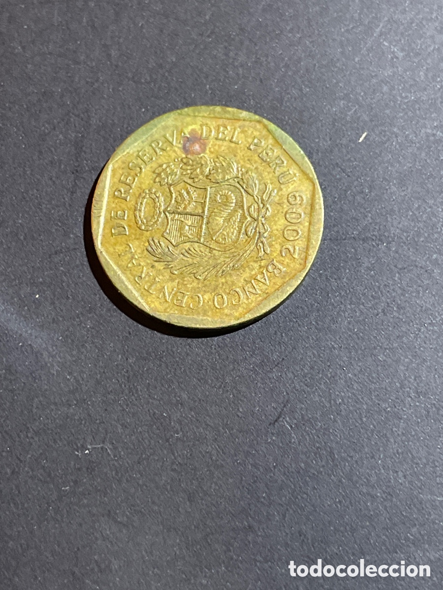 Monedas antiguas de Am&eacute;rica: Moneda de peru 10 ctm - Foto 1