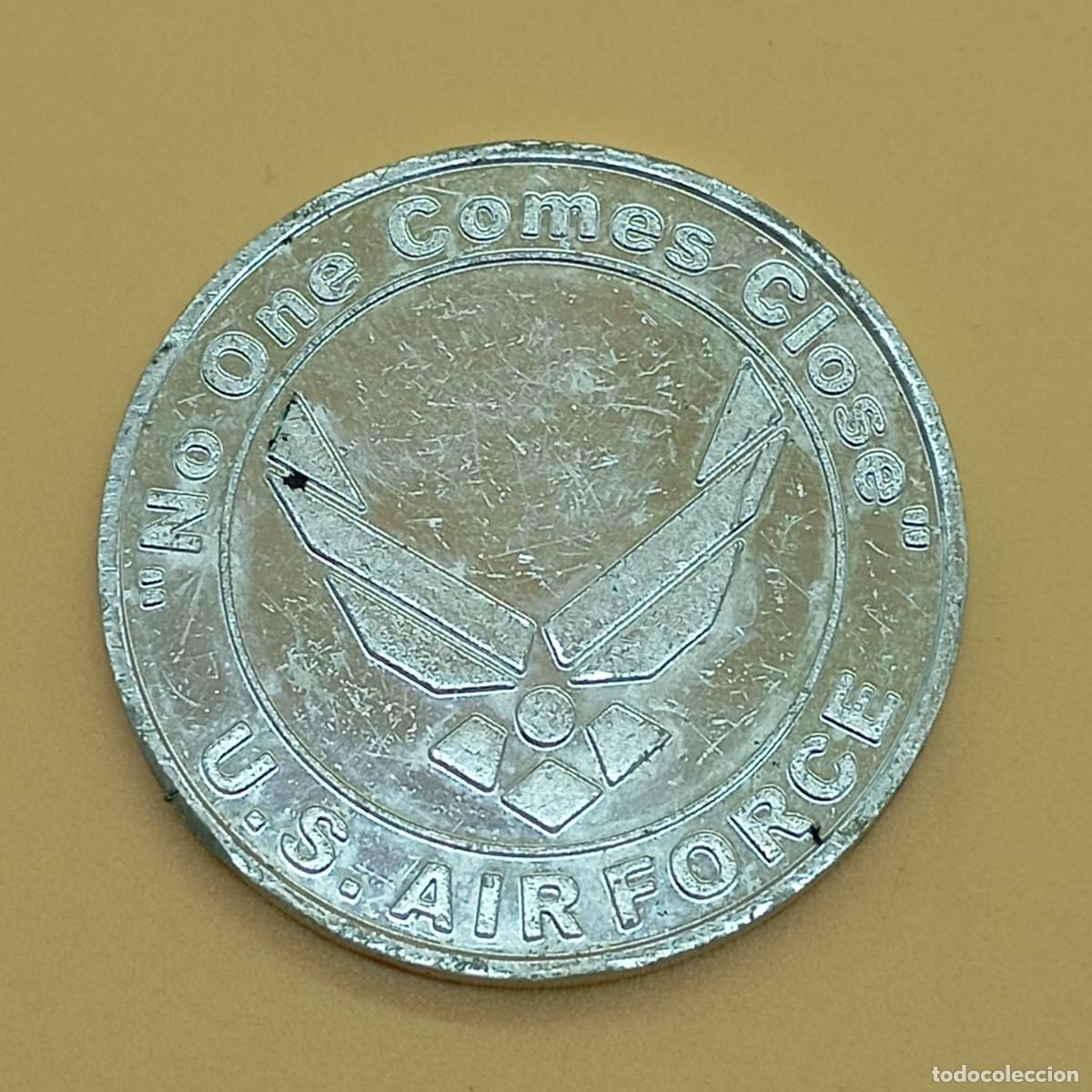 Monedas antiguas de Am&eacute;rica: MONEDA U.S AIR FORCE USAF - Foto 1