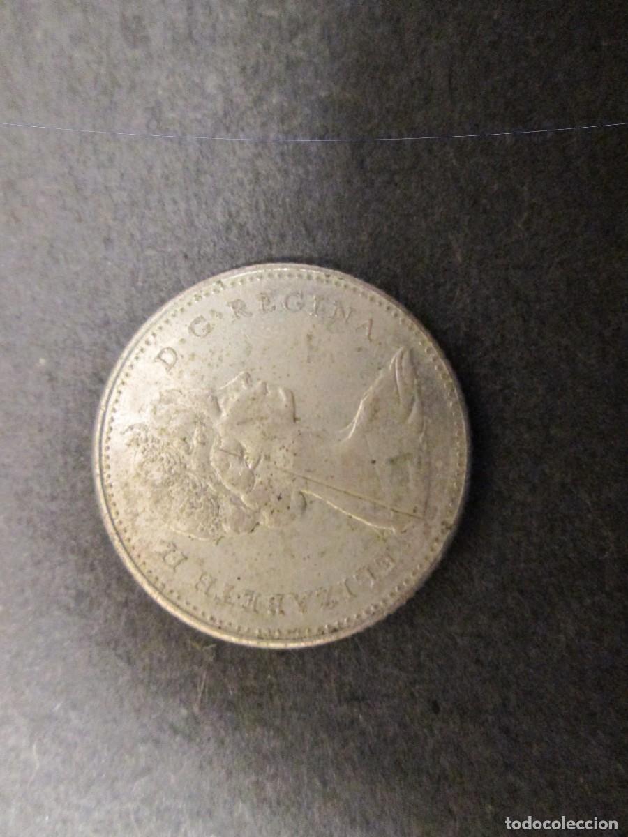 Monedas antiguas de Am&eacute;rica: 10 CENT 1867 - 1967 CANADA PLATA - Foto 2