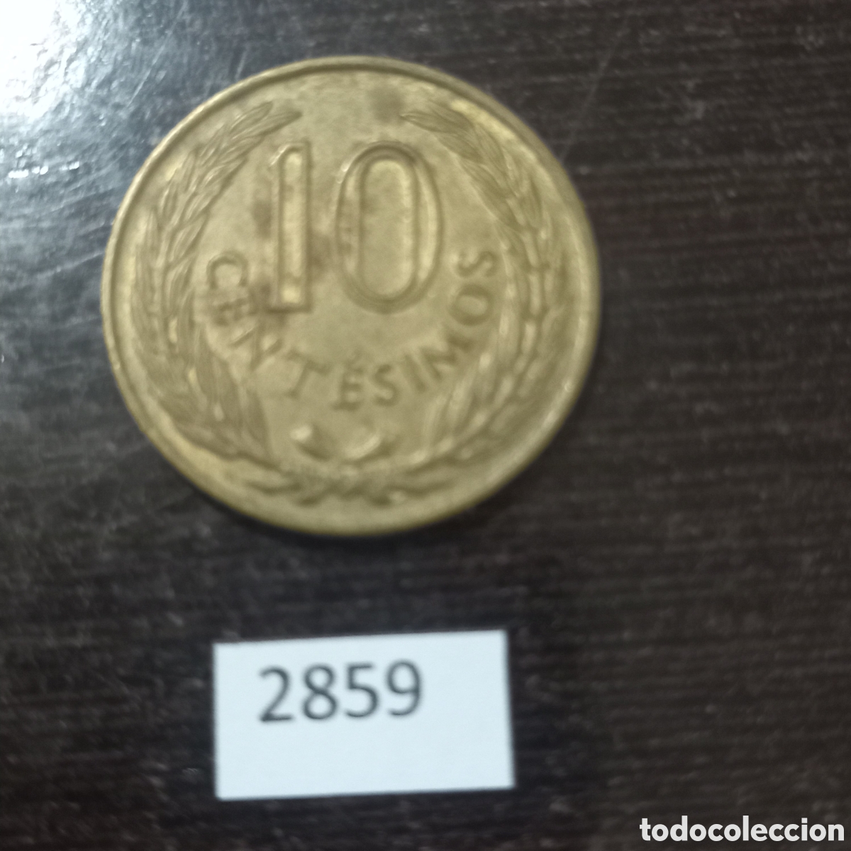 Monedas antiguas de Am&eacute;rica: Uruguay 10 centesimos 1960 - Foto 2