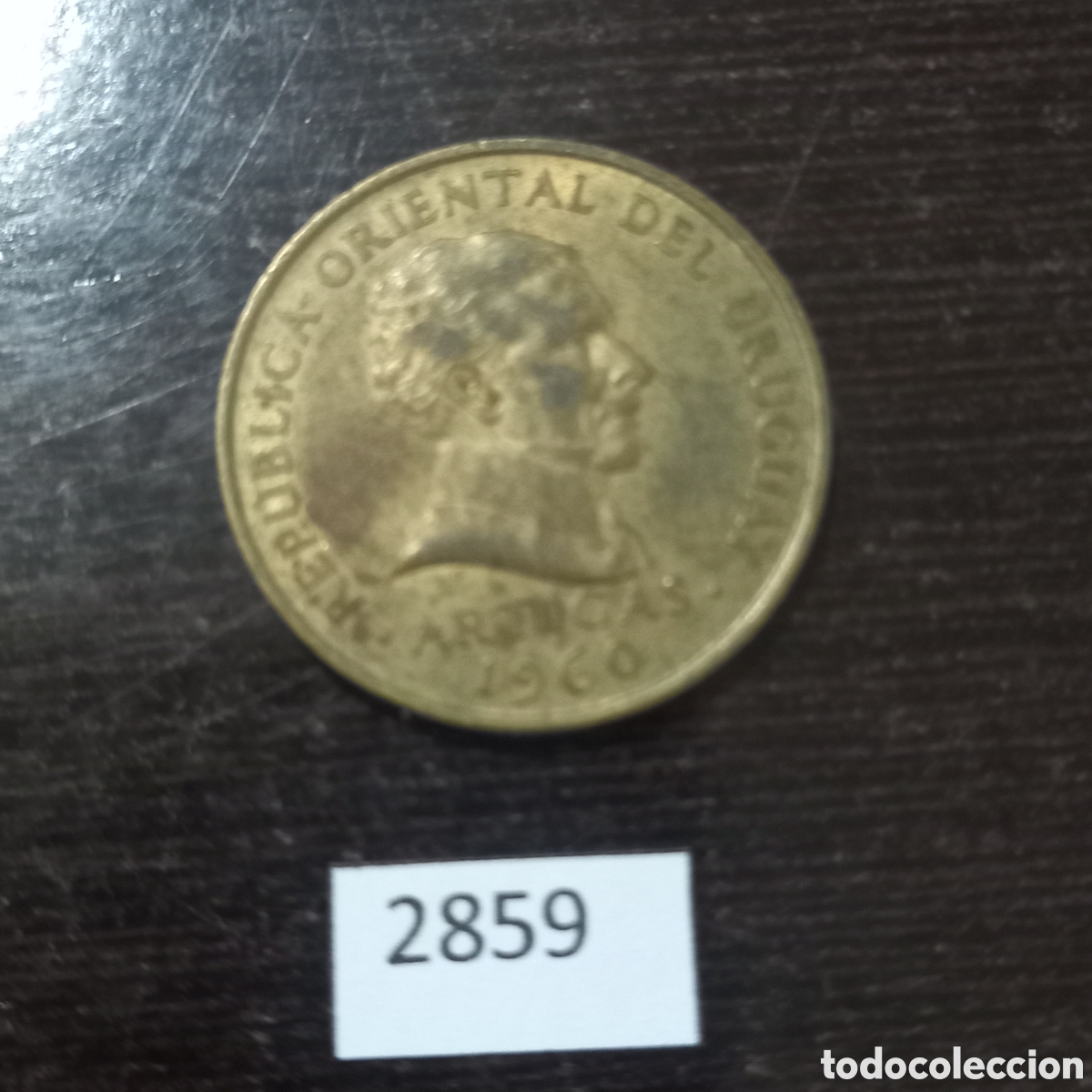 Monedas antiguas de Am&eacute;rica: Uruguay 10 centesimos 1960 - Foto 1