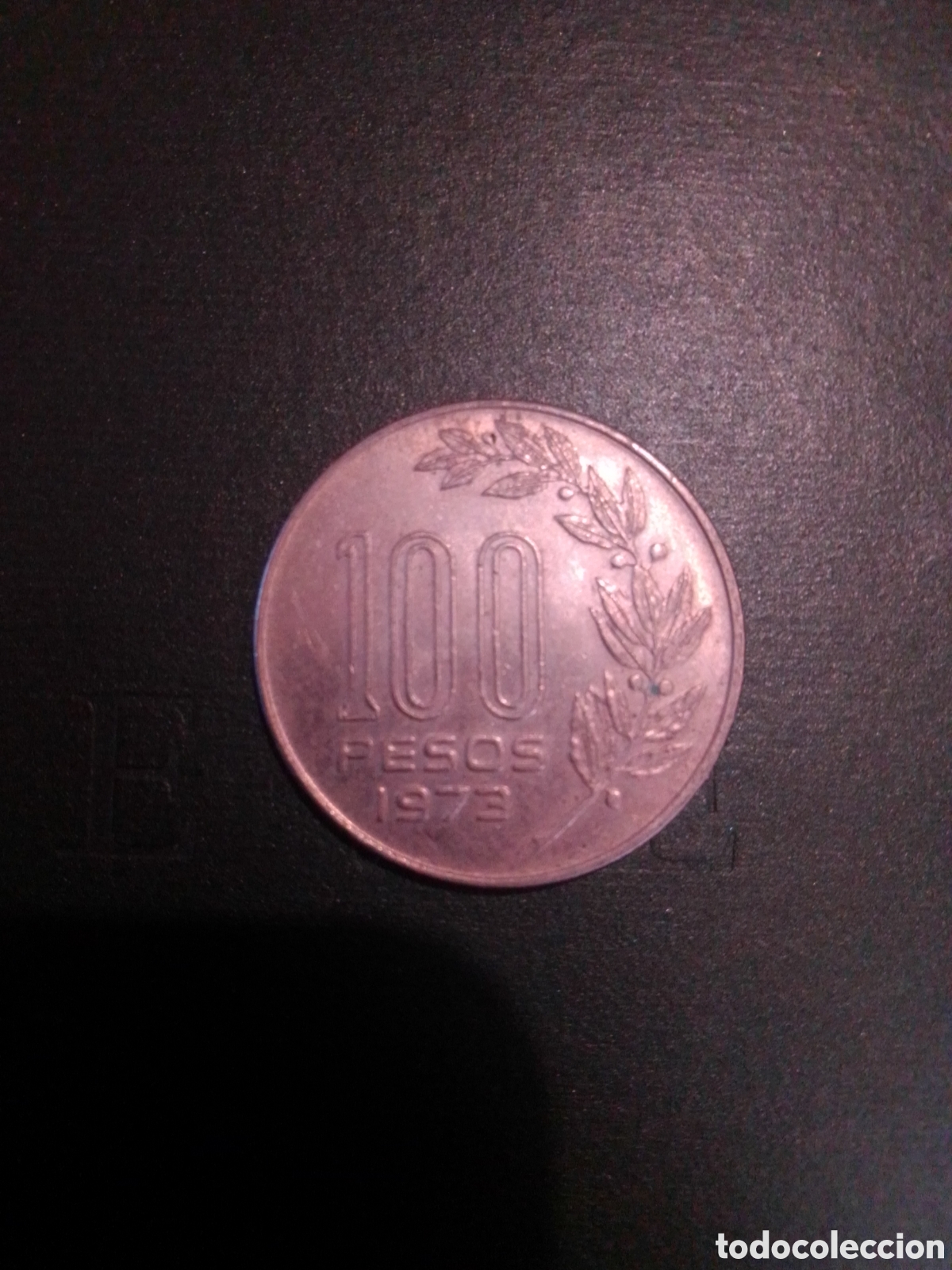 Monedas antiguas de Am&eacute;rica: 100 pesos 1973 Uruguay - Foto 2