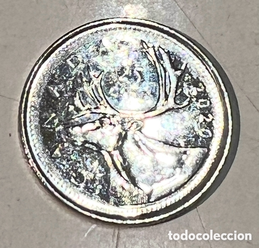 Monedas antiguas de Am&eacute;rica: Moneda. Canad&aacute;. 25 Cents. 2020. - Foto 2