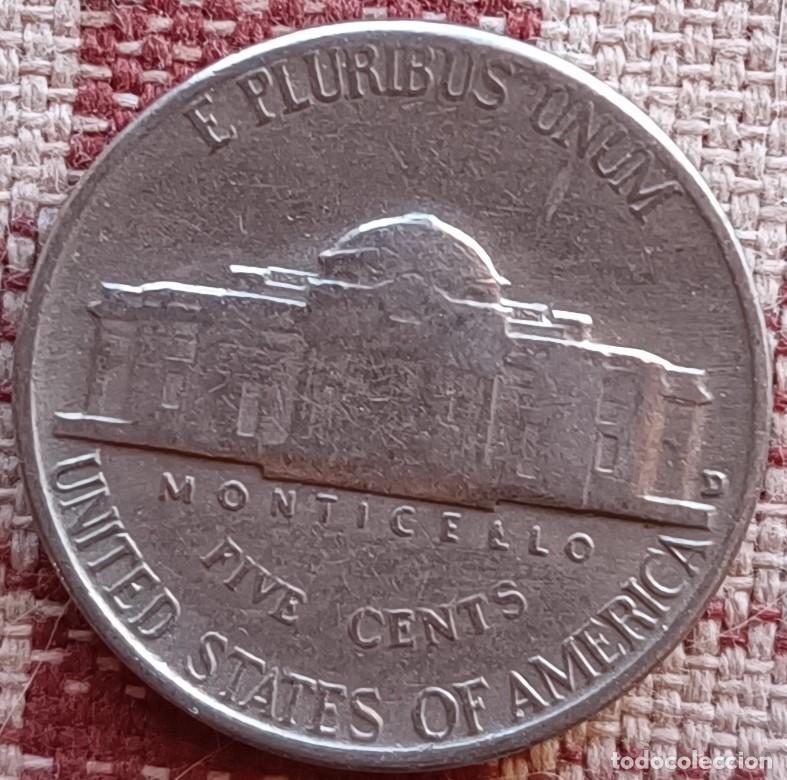 Monedas antiguas de Am&eacute;rica: Moneda de 5 centavos de 1957 - U.S.A. - Foto 1