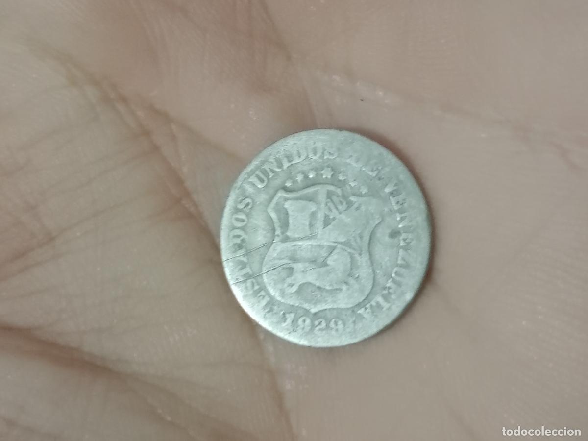 Monedas antiguas de Am&eacute;rica: Venezuela. 5 c&eacute;ntimos de 1929 - Foto 1