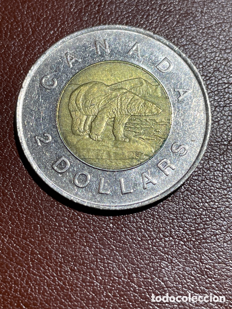 Monedas antiguas de Am&eacute;rica: Canad&aacute; 2 d&oacute;lares 1996 - Foto 2