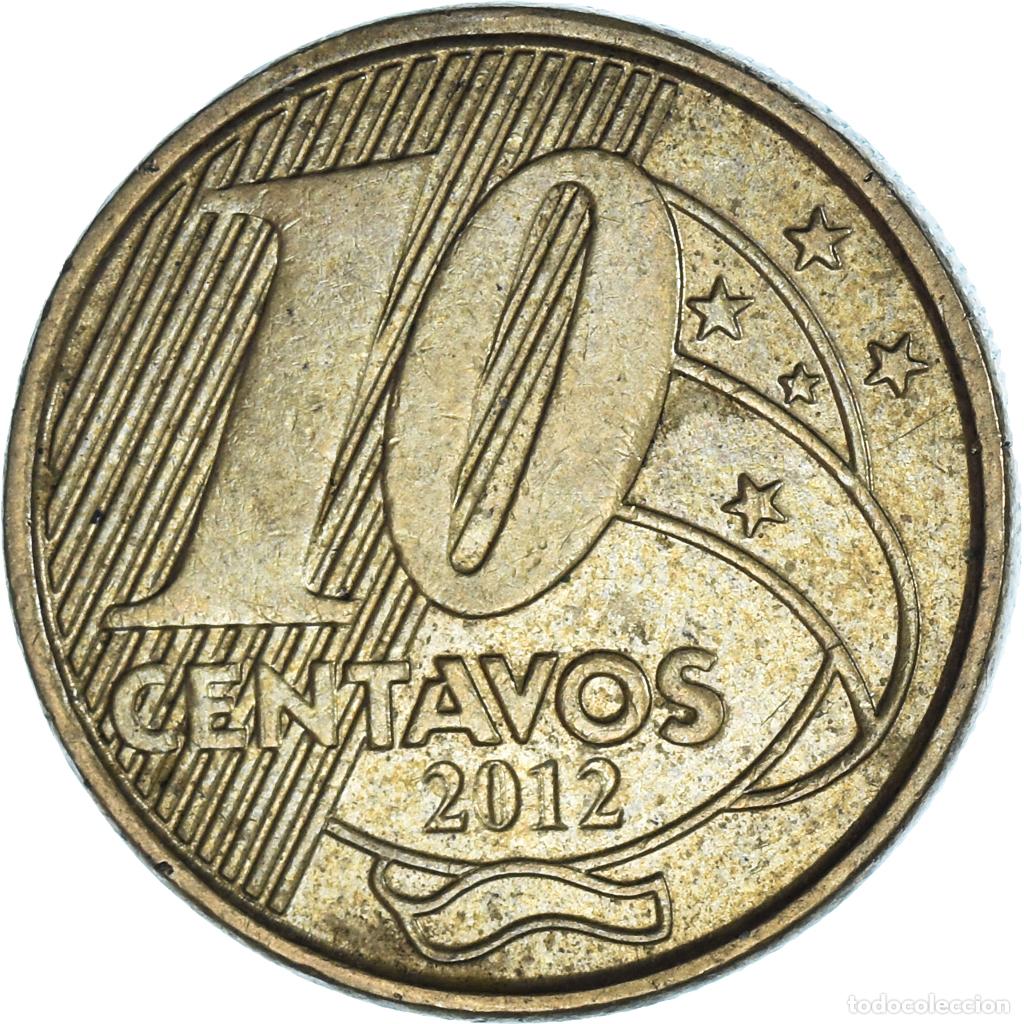 Monedas antiguas de Am&eacute;rica: [#1448619] Moneda, Brasil, 10 Centavos, 2012 - Foto 2