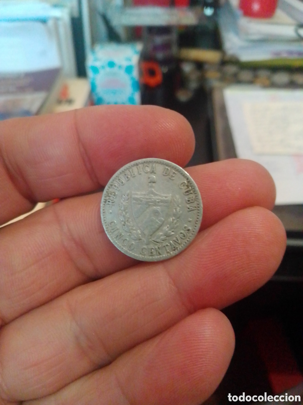 Monedas antiguas de Am&eacute;rica: 5 centavos 1963 Cuba - Foto 2