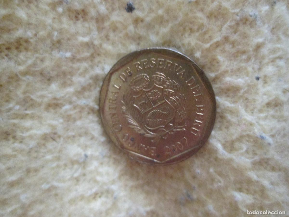 Monedas antiguas de Am&eacute;rica: Moneda de Per&uacute;. 5 c&eacute;ntimos de 2007 - Foto 1