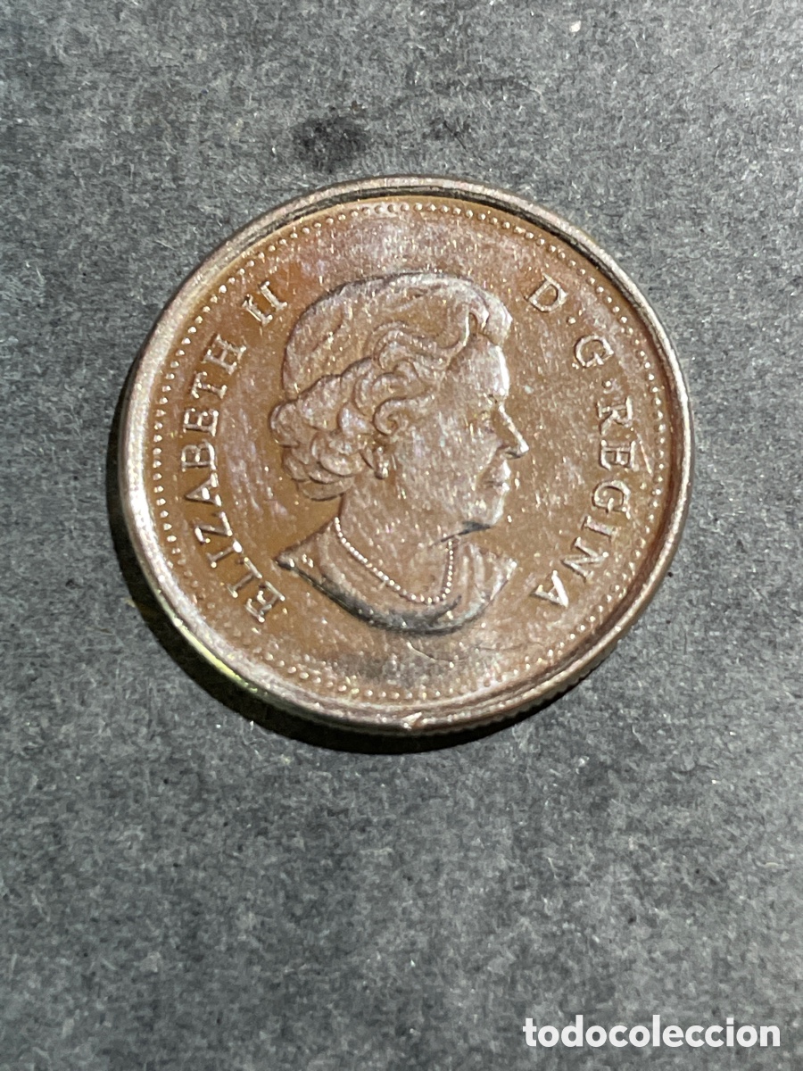 Monedas antiguas de Am&eacute;rica: Canad&aacute; 25 cent a&ntilde;o 2013 - Foto 2