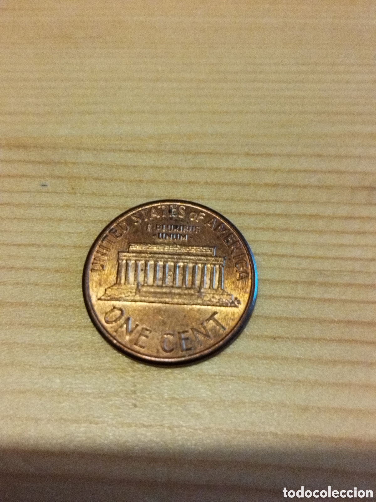 Monedas antiguas de Am&eacute;rica: Moneda de 1 cent USA 1992 sc- - Foto 3