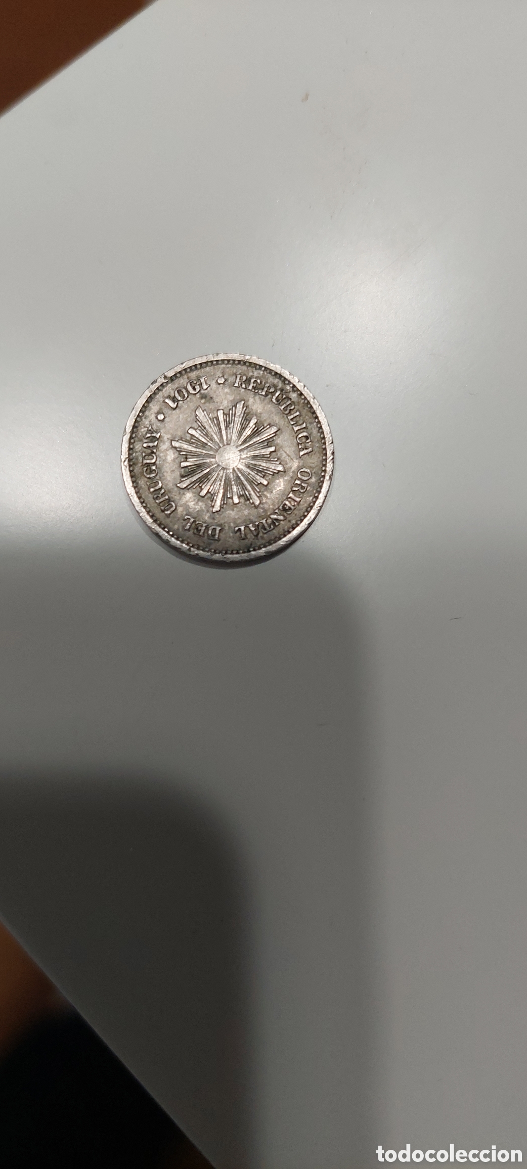 Monedas antiguas de Am&eacute;rica: 1 centimo Uruguay. Peq. - Foto 1