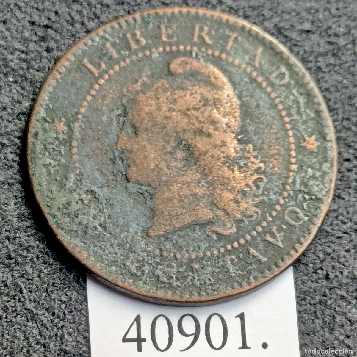 Monedas antiguas de Am&eacute;rica: Argentina 1 centavo 1884, c&eacute;ntimos - Foto 1