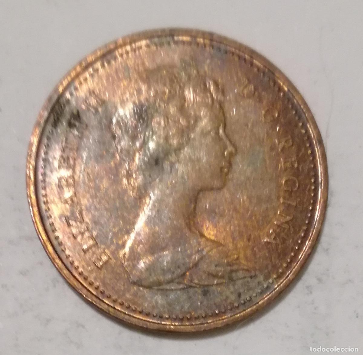 Monedas antiguas de Am&eacute;rica: Moneda de Canada: 1 cent; a&ntilde;o 1981 (Maris) - Foto 1