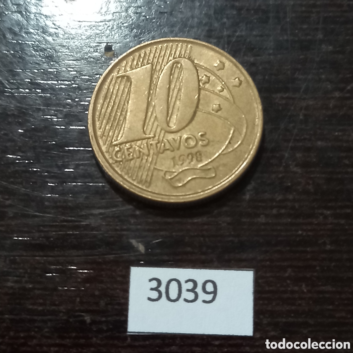 Monedas antiguas de Am&eacute;rica: Brasil 10 centavos 1998 - Foto 2