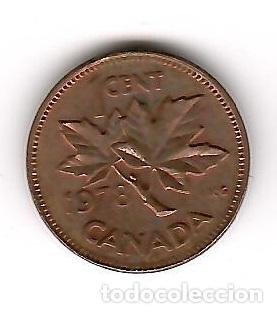 Monedas antiguas de Am&eacute;rica: Moneda de Canada: 1 cent; a&ntilde;o 1978 (Maris) - Foto 1