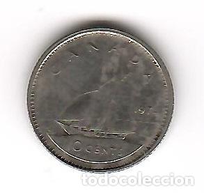 Monedas antiguas de Am&eacute;rica: Moneda de Canada: 10 cent; a&ntilde;o 1997 (Maris) - Foto 1