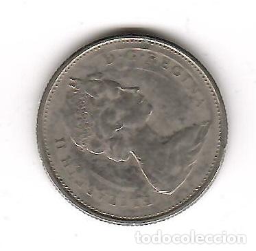 Monedas antiguas de Am&eacute;rica: Moneda de Canada: 25 cent; a&ntilde;o 1976 (Maris) - Foto 2