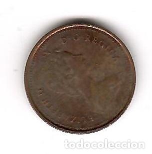 Monedas antiguas de Am&eacute;rica: Moneda de Canada: 1 cent; a&ntilde;o 1981 (Maris) - Foto 1