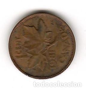 Monedas antiguas de Am&eacute;rica: Moneda de Canada: 1 cent; a&ntilde;o 1981 (Maris) - Foto 1