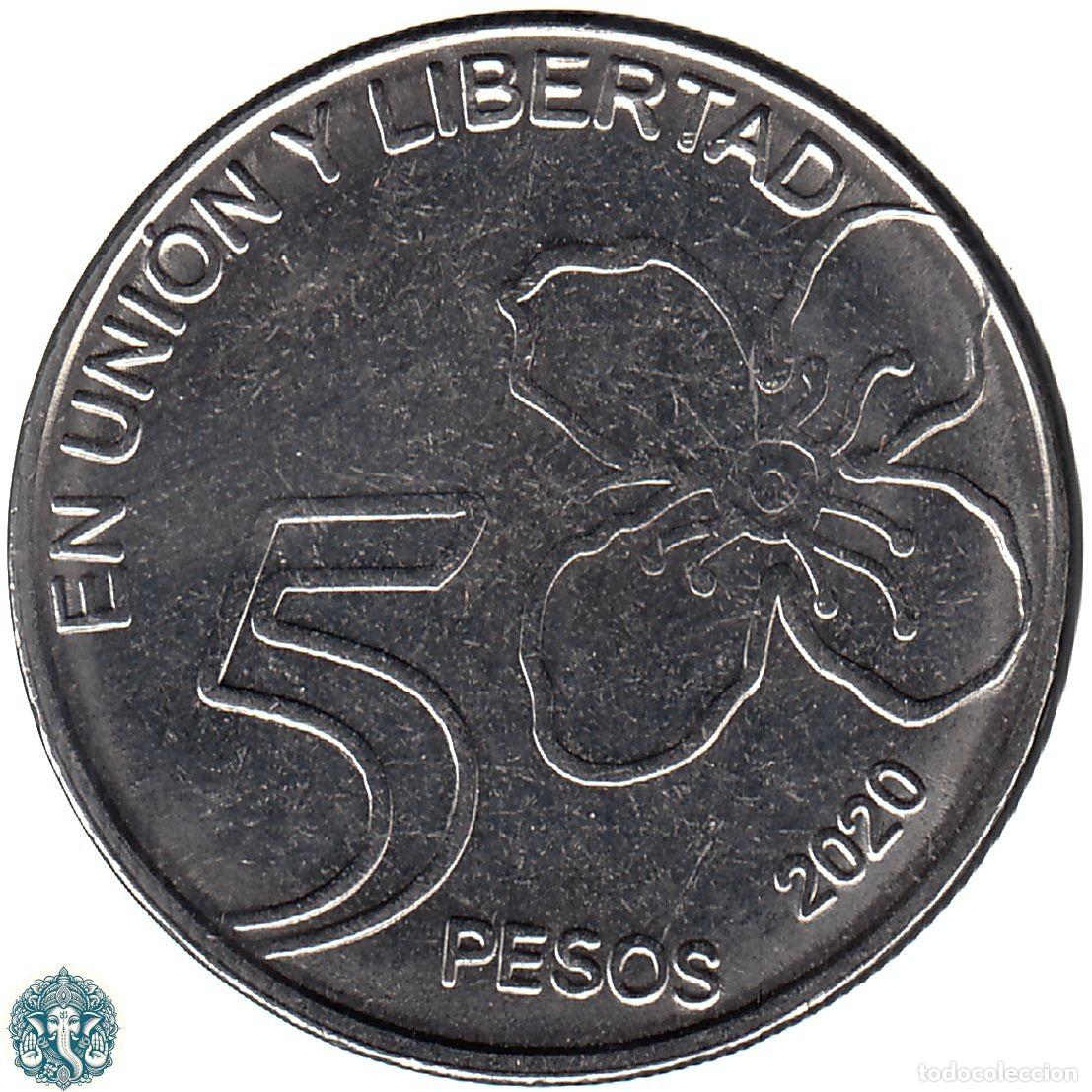 Monedas antiguas de Am&eacute;rica: ARGENTINA 5 Pesos 2020 Array&aacute;n KM#187 - Foto 2
